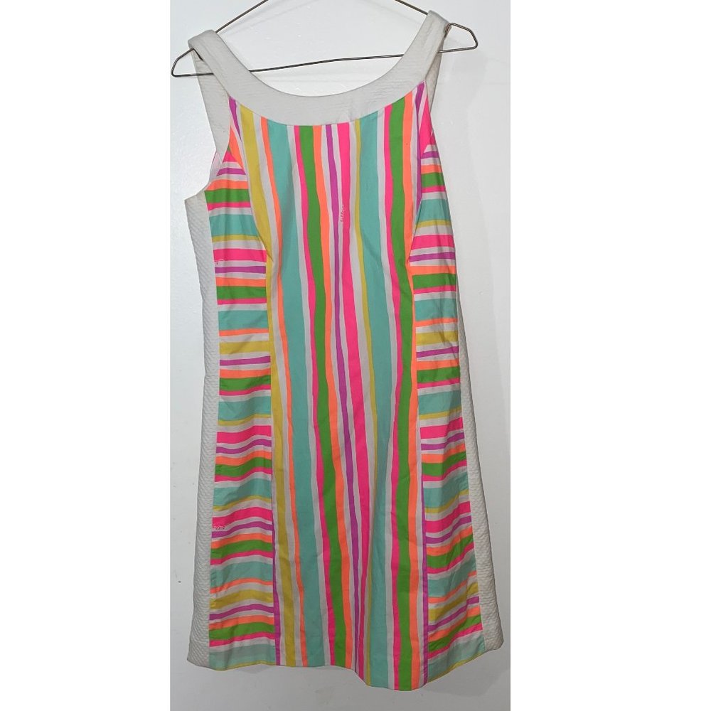 EUC Lilly Pulitzer Darcy Dress Striped Size 4